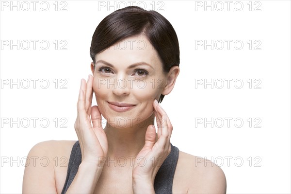 Portrait of smiling woman