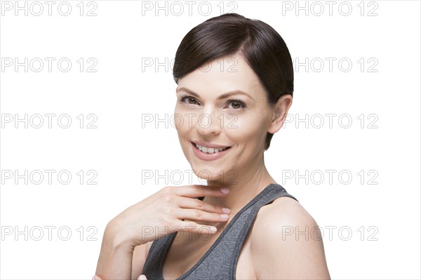 Portrait of smiling woman