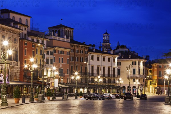 Piazza Bra in Verona Verona, Veneto, Italy