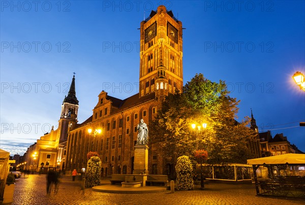 Old Market Square in Torun Torun, Kuyavian-Pomeranian, Poland