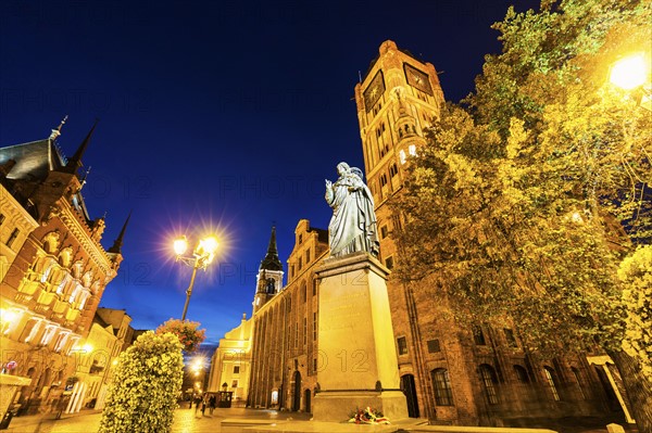 Old Market Square in Torun Torun, Kuyavian-Pomeranian, Poland