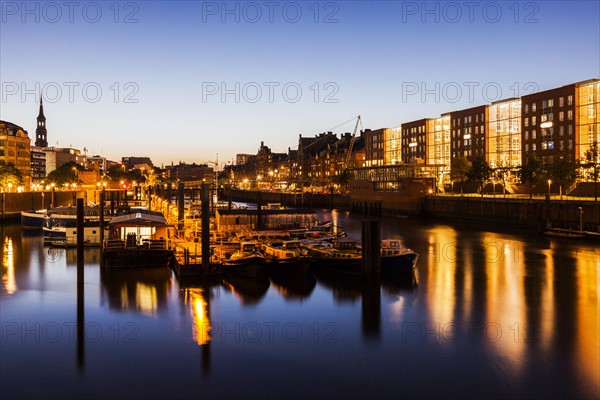 Architecutre of Speicherstadt in Hamburg Hamburg, Germany