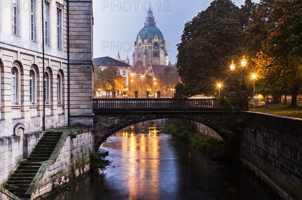 New Town Hall in Hanover Hanover (Hannover), Lower Saxony, Germany