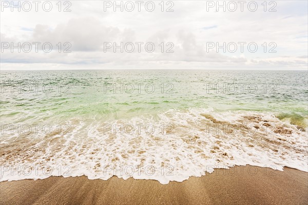 Cloudy sky over sea