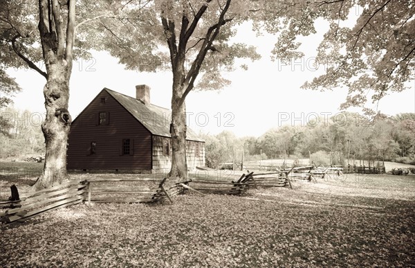 New Jersey, Morristown, Wooden house