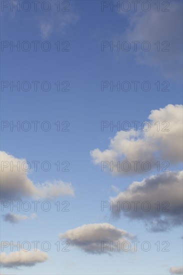 Clouds in blue sky