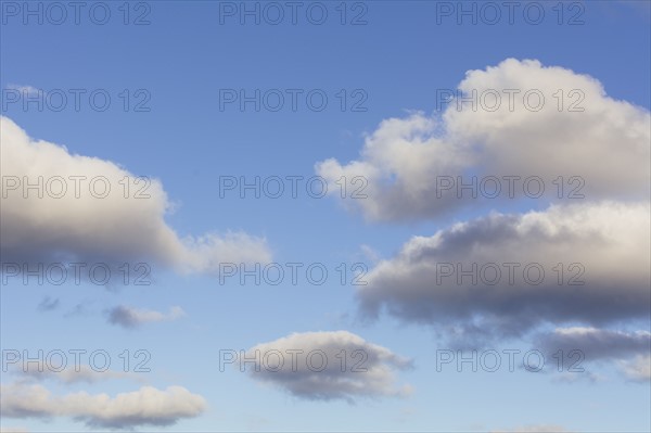 Clouds in blue sky