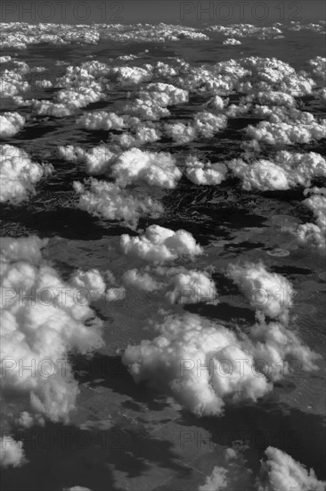 Aerial view of clouds