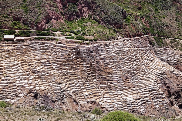 Peru, Cuzco, Sacred Valley, Maras, Salt pools