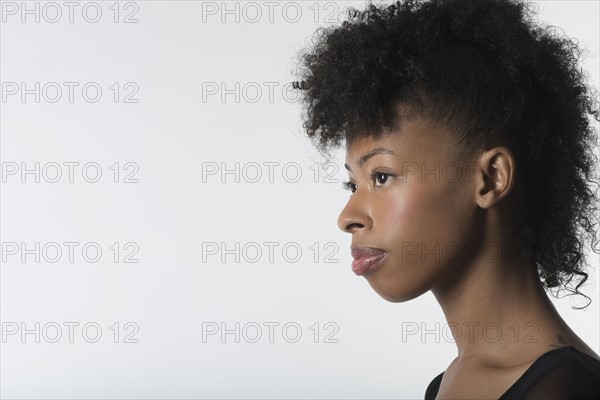 Pensive young woman.