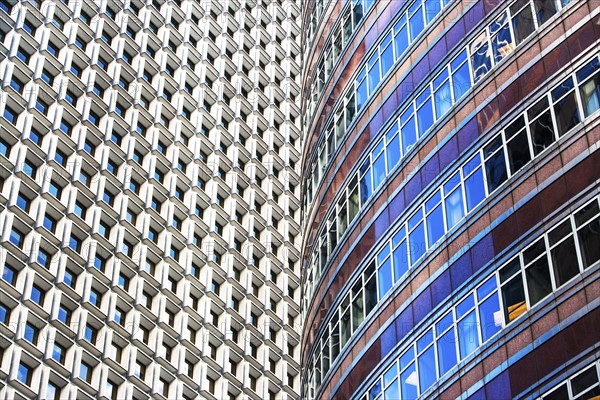 USA, New York state, New York City, Facades of skyscrapers