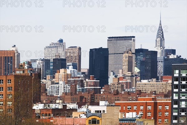 USA, New York State, New York City, Manhattan, Cityscape with skyscrapers