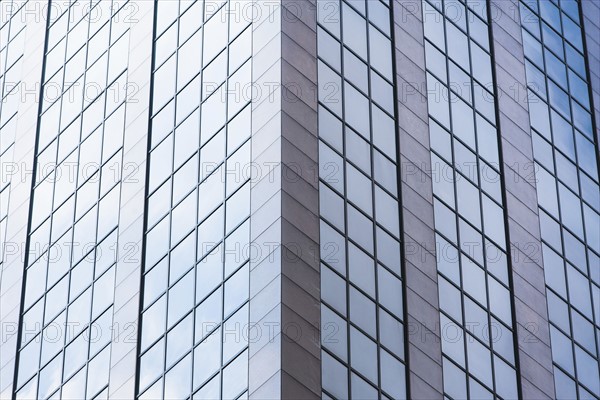 USA, New York State, New York City, Facade of skyscraper