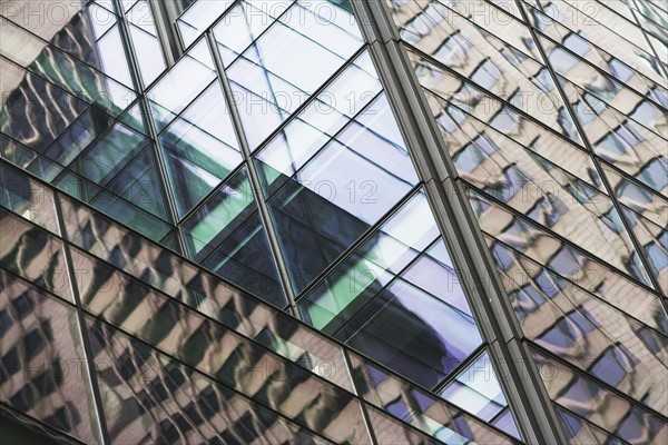 USA, New York State, New York City, Manhattan, Facade of office building