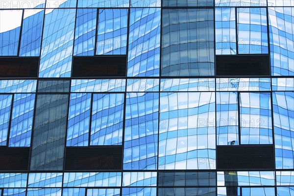 USA, New York State, New York City, Manhattan, Facade of office building