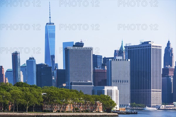 USA, New York State, New York City, Manhattan, City skyline