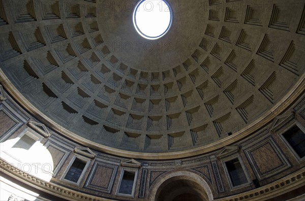 Italy, Rome, Dome of Pantheon