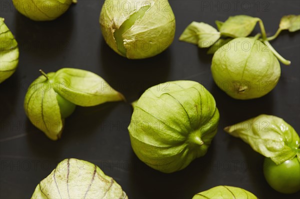 Raw tomatillos