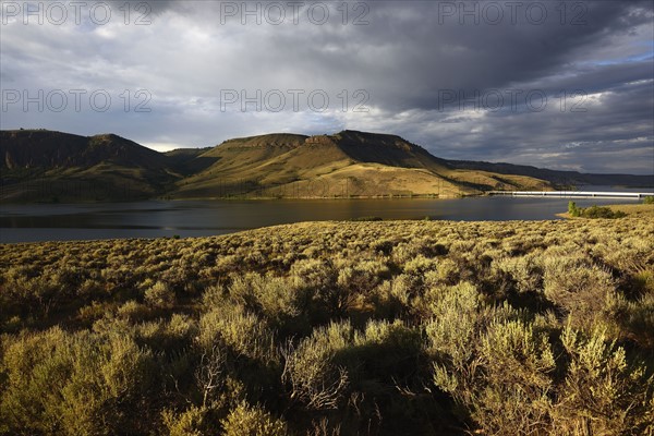 USA, Colorado, Gunnison, Curecanti National Recreation Area and Blue Mesa Reservoir