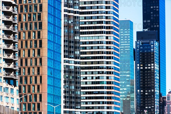 USA, New York, Office skyscrapers