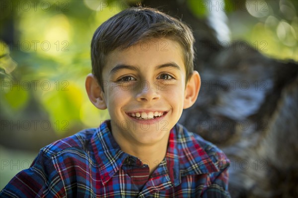 Portrait of smiling boy