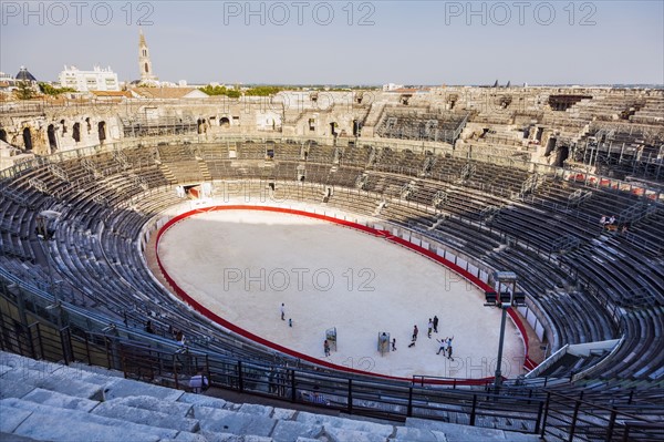 France, Occitanie, Nimes, Arena of Nimes