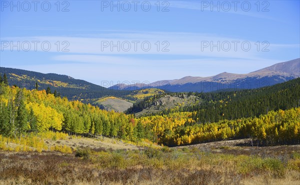 USA, Colorado, Scenic view of Kenosha Pass