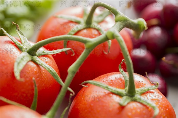 Close-up of red tomatoes