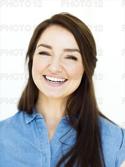 Portrait of smiling woman