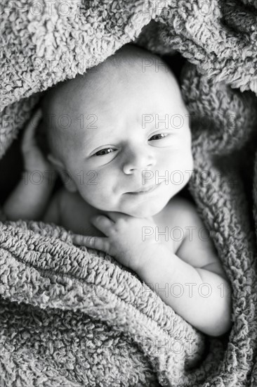 Portrait of one day Baby boy (0-1 months)