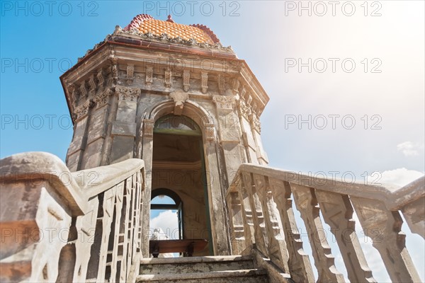 Cuba, Havana, Historic building exterior