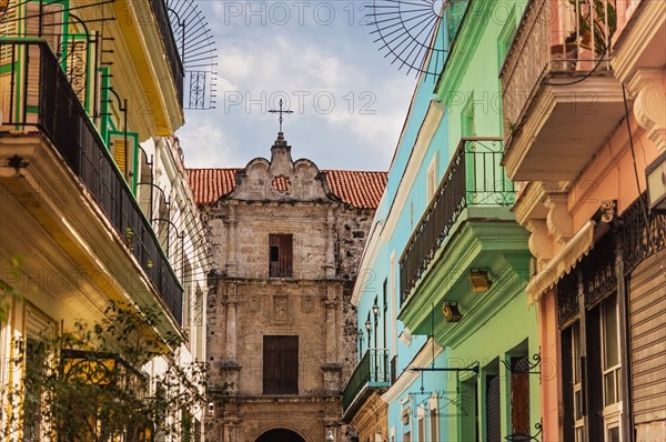 Cuba, Havana, Colonial architecture