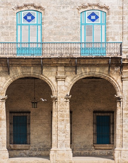 Cuba, Havana, Colonial architecture