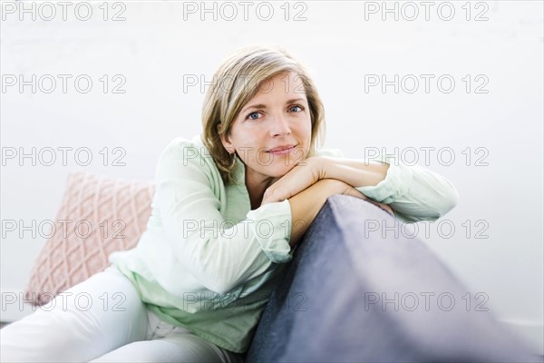 Portrait of serene Mature woman