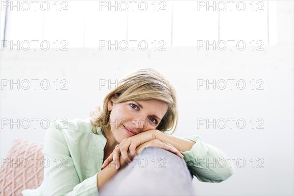 Portrait of serene Mature woman