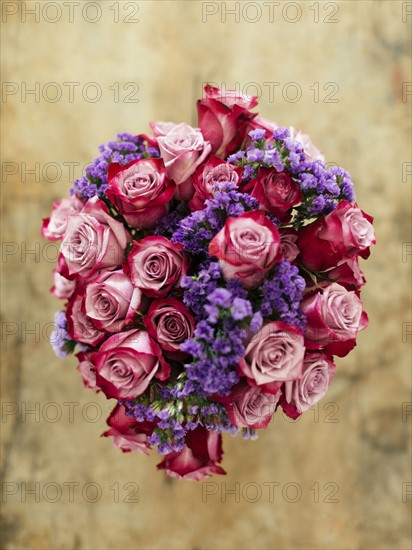 Bouquet with red roses