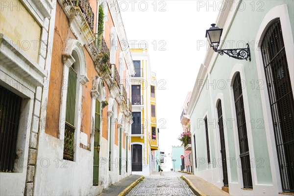 Puerto Rico, San Juan, Narrow streets of old town