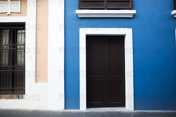 San Juan, Puerto Rico, Old town with colorful buildings