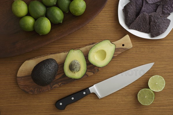 Studio shot of avocado for guacamole