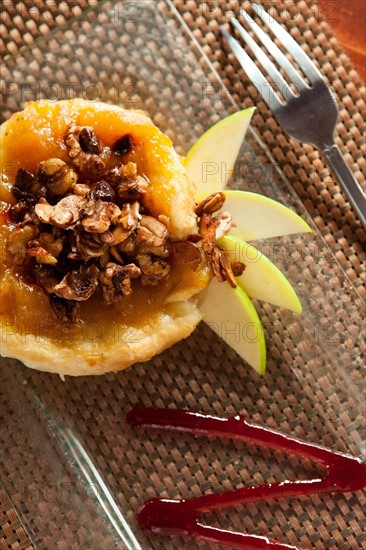 Apple and brie appetizer
