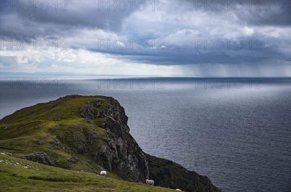 Ireland, County Donegal, Donegal Bay seen from Wild Atlantic Way