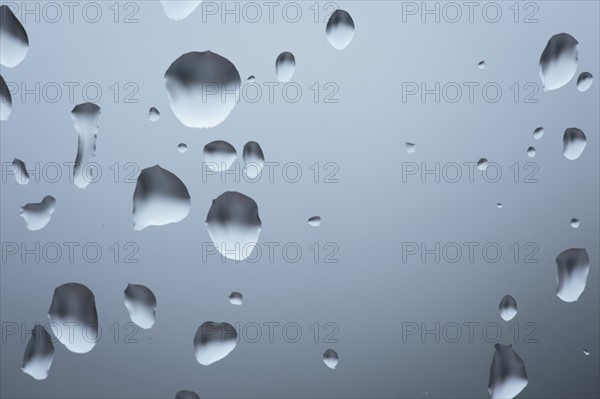 Drops on glass