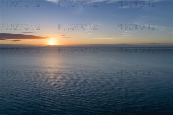 Sunrise over sea