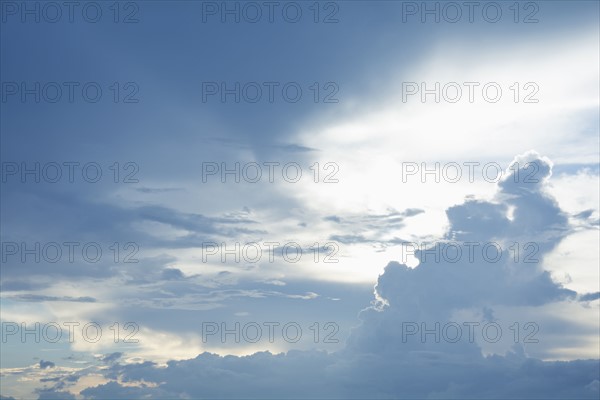 Sky with storm clouds