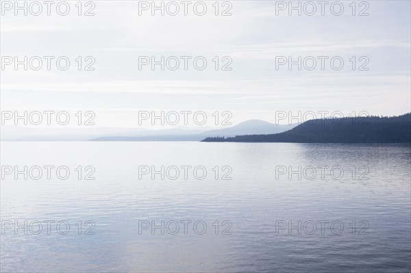 USA, California, Sky over Lake Tahoe