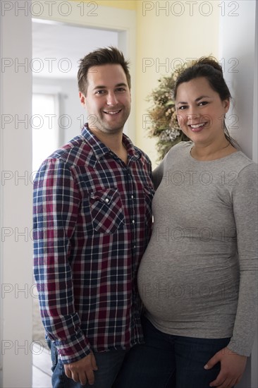 Portrait of mid adult couple