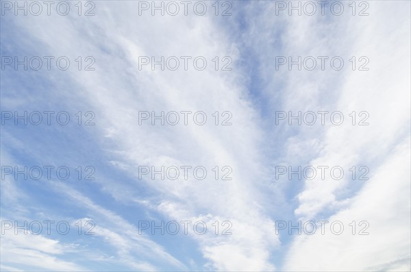 Clouds in blue sky