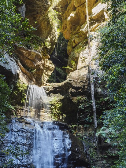 Australia, New South Wales, Waterfall called Wentworth Falls