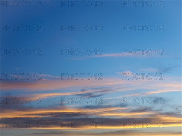 Scenic view of clouds against blue sky