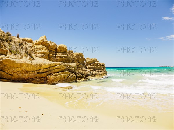 Australia, New South Wales, Bermagui, Scenic view of sea and coastline